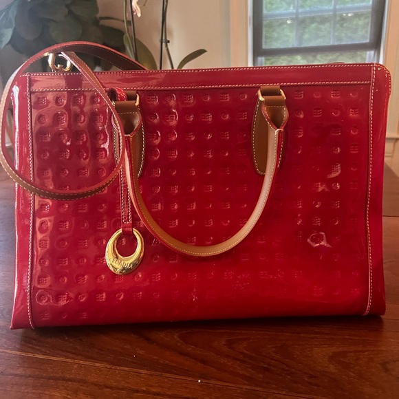 Red Arcadia Large Tote Bag - Picture 1 of 3